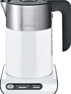 Wasserkocher "Styline" in Weiß/ Silber - 1,5 l