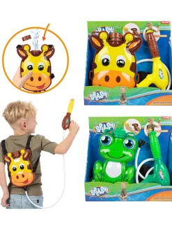 Wasserpistole mit Rucksack-Reservoir - ab 3 Jahren (Überraschungsprodukt)