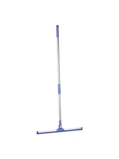 Wasserschieber in Silber/ Blau - (B)52 x (H)84–135 cm