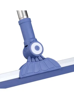 Wasserschieber in Silber/ Blau - (B)52 x (H)84–135 cm