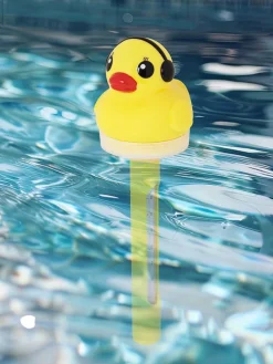 Wasserthermometer in Gelb - (L)24,1 x (B)7,6 cm