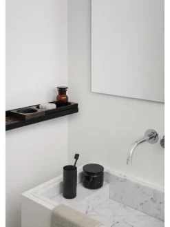 WC-Bürste ''Modo'' in Schwarz - (H)49 cm