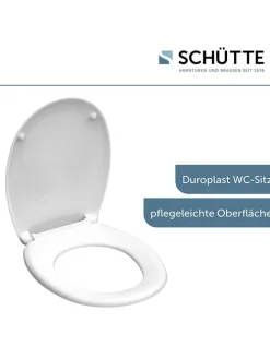 WC-Sitz in Weiß