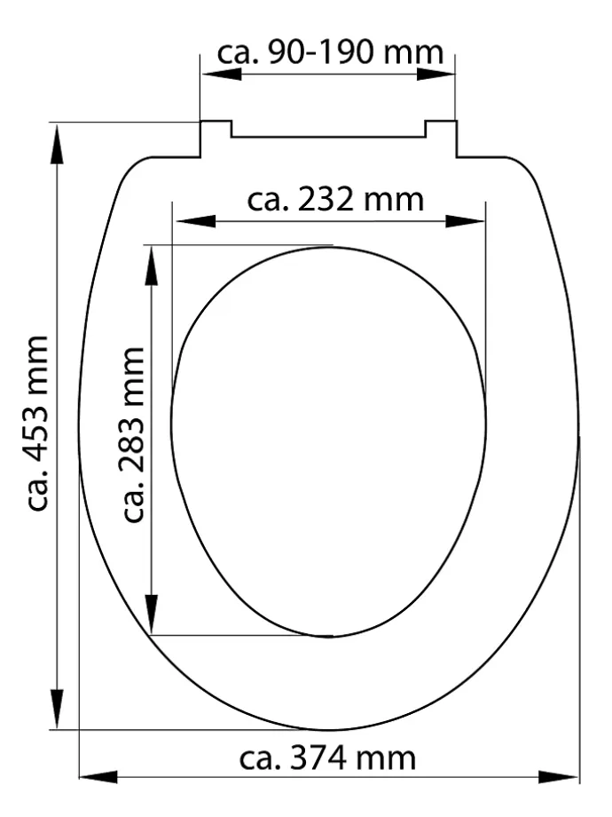 WC-Sitz mit Absenkautomatik "Stone pyramid" in Beige
