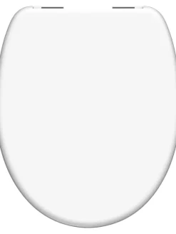WC-Sitz mit Absenkautomatik in Weiß