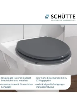 WC-Sitz mit Absenkautomatik 
