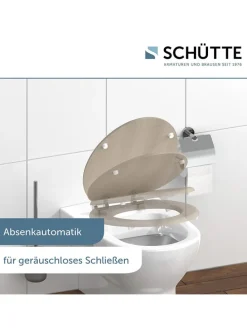 WC-Sitz mit Absenkautomatik 