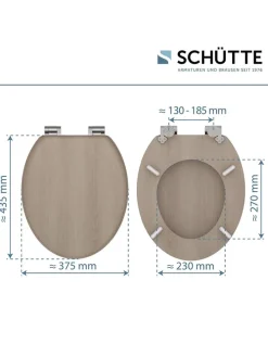 WC-Sitz mit Absenkautomatik 