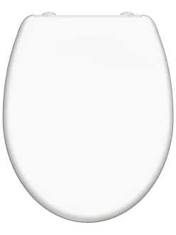 WC-Sitz mit Absenkautomatik in Weiß