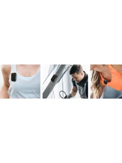 Wearable Speaker mit Magnetclip Schwarz in Schwarz