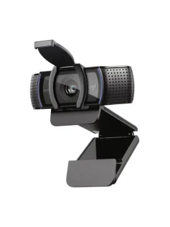 Webcam Pro Full HD 1080p - Glasobjektiv mit 78° Sichtfeld in Schwarz