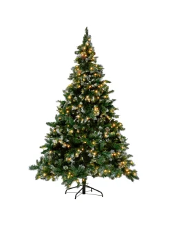 Weihnachtsbaum PALOMAR in Grün/Schwarz - (W) 110 x (H) 180 x (L) 110 cm