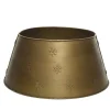 Weihnachtsbaumrock Abdeckung für Baumständer D: 70cm in gold