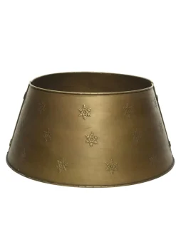 Weihnachtsbaumrock Abdeckung für Baumständer D: 70cm in gold