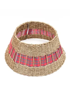 Weihnachtsbaumrock aus Seegras Abdeckung für Baumständer D: 70cm in natur