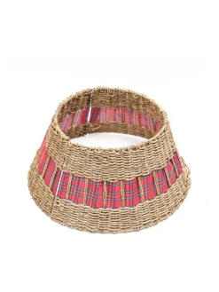 Weihnachtsbaumrock aus Seegras Abdeckung für Baumständer D: 57cm in natur