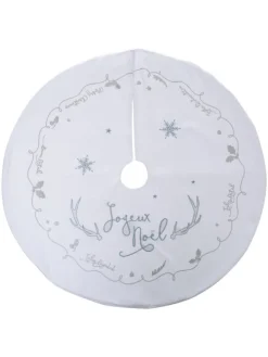 Weihnachtsbaumrock in weiß