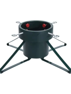 Weihnachtsbaumständer in grün