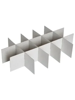 Weihnachtskugelbox in Rot - (B)58 x (H)25 x (T)36 cm