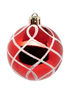 Weihnachtskugeln in mehrfarben