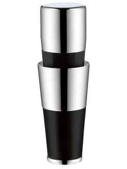 Weinausgießer in Silber/ Schwarz - (L)4 cm