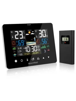 Wetterstation "AirWatch " in Schwarz