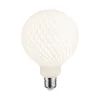 White Lampion Filament 230V LED Globe F