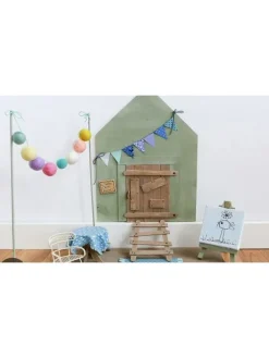 Wichteltür "Kreativ Mumpel" in Bunt