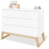 Wickelkommode "Bridge" in Weiß - (B)120 x (H)101 x (T)77 cm