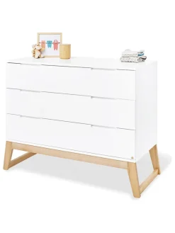 Wickelkommode "Bridge" in Weiß - (B)120 x (H)101 x (T)77 cm