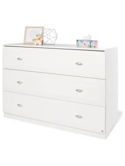 Wickelkommode "Laura" in Weiß - (B)120 x (H)101 x (T)80 cm