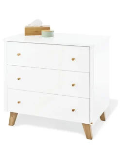 Wickelkommode "Pan" in Weiß - (B)100 x (H)101 x (T)78 cm