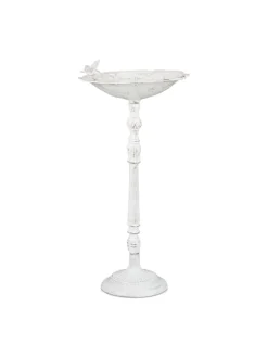 Wildvogeltränke in Weiß