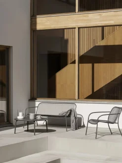 Windlicht ''Calma'' in Weiß - (H)22 x Ø 15 cm