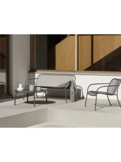 Windlicht ''Calma'' in Weiß - (H)22 x Ø 15 cm