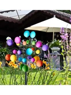 Windrad in Bunt - (B)33 x (H)119 x (T)15,5 cm