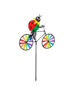 Windrad Marienkäfer in Bunt
