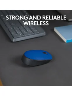 Wireless M171 Kabellose Maus in Blau - Ideal für Büro und in Blau