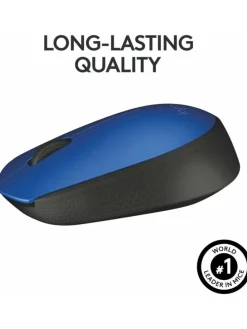 Wireless M171 Kabellose Maus in Blau - Ideal für Büro und in Blau