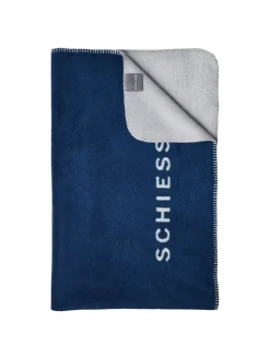 Wohndecke "Klara" in Dunkelblau