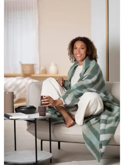 Wohndecke "Savona - Farbverlauf" in Beige/ Creme