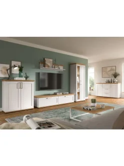 Wohnkombination (B/H/T: 260x151x40 cm) in Sibiu Lärche Nachbildung