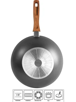 Wok ''Back to Nature'' in Grau - Ø 30 cm