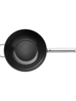 Wok-Pfanne in Silber - Ø 28 cm
