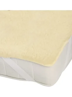 Wolle Matratzenauflage Saalfeld in natur