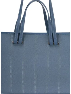 Women Tote Bag in Denim Blue