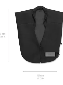 Wärmecape "OL 150" in Schwarz