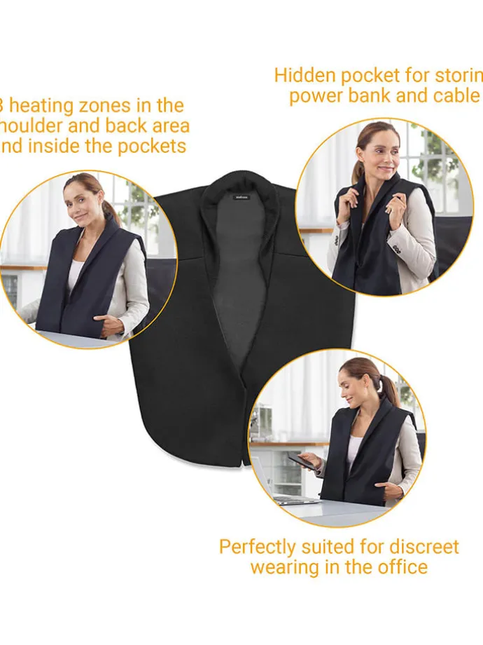 Wärmecape "OL 150" in Schwarz