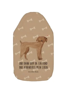 Wärmekissen Hund Dogge mit Spruch in Hundeglück