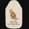 Wärmekissen Otter Kind mit Spruch in Weiß